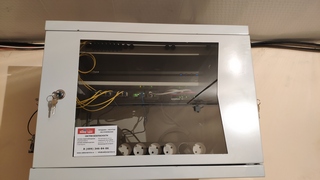 Установка видеонаблюдения в посёлке